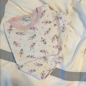 Pink Ballerina Kids Pajamas